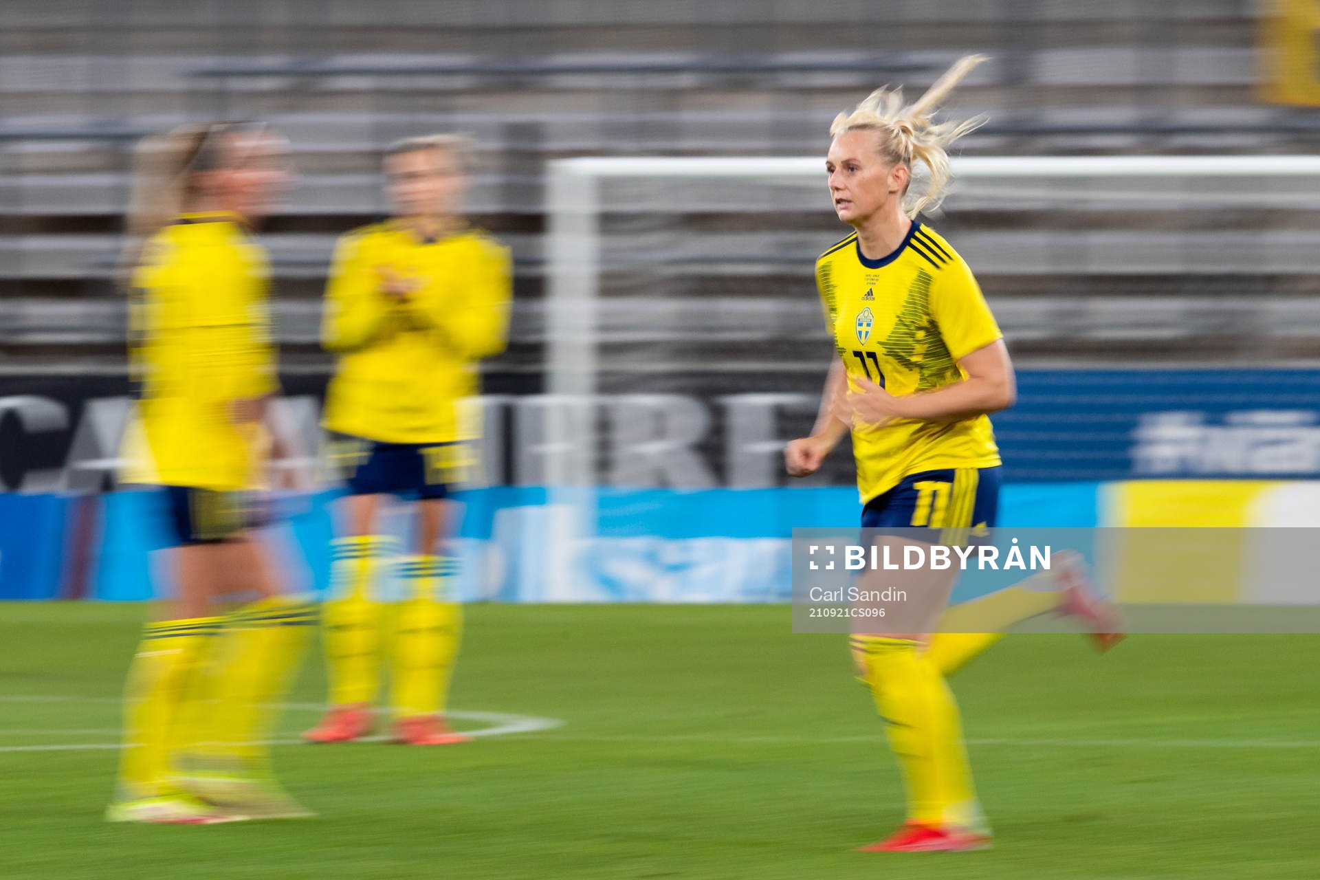 Stina Blackstenius of Sweden