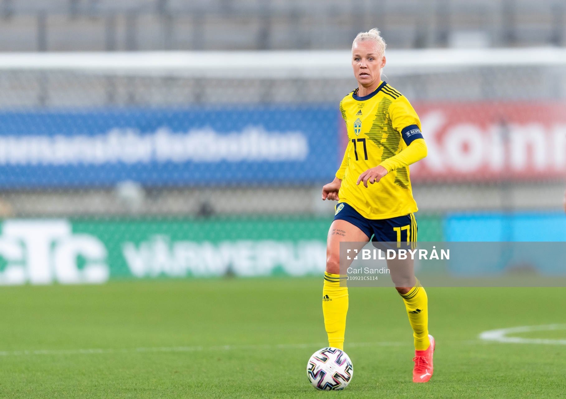 Caroline Seger of Sweden