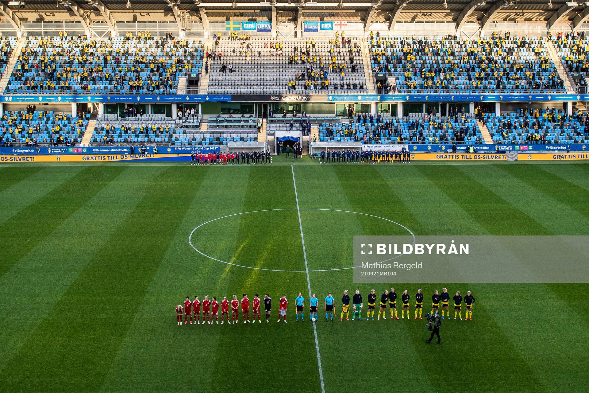 Players of Georgia and of Sweden