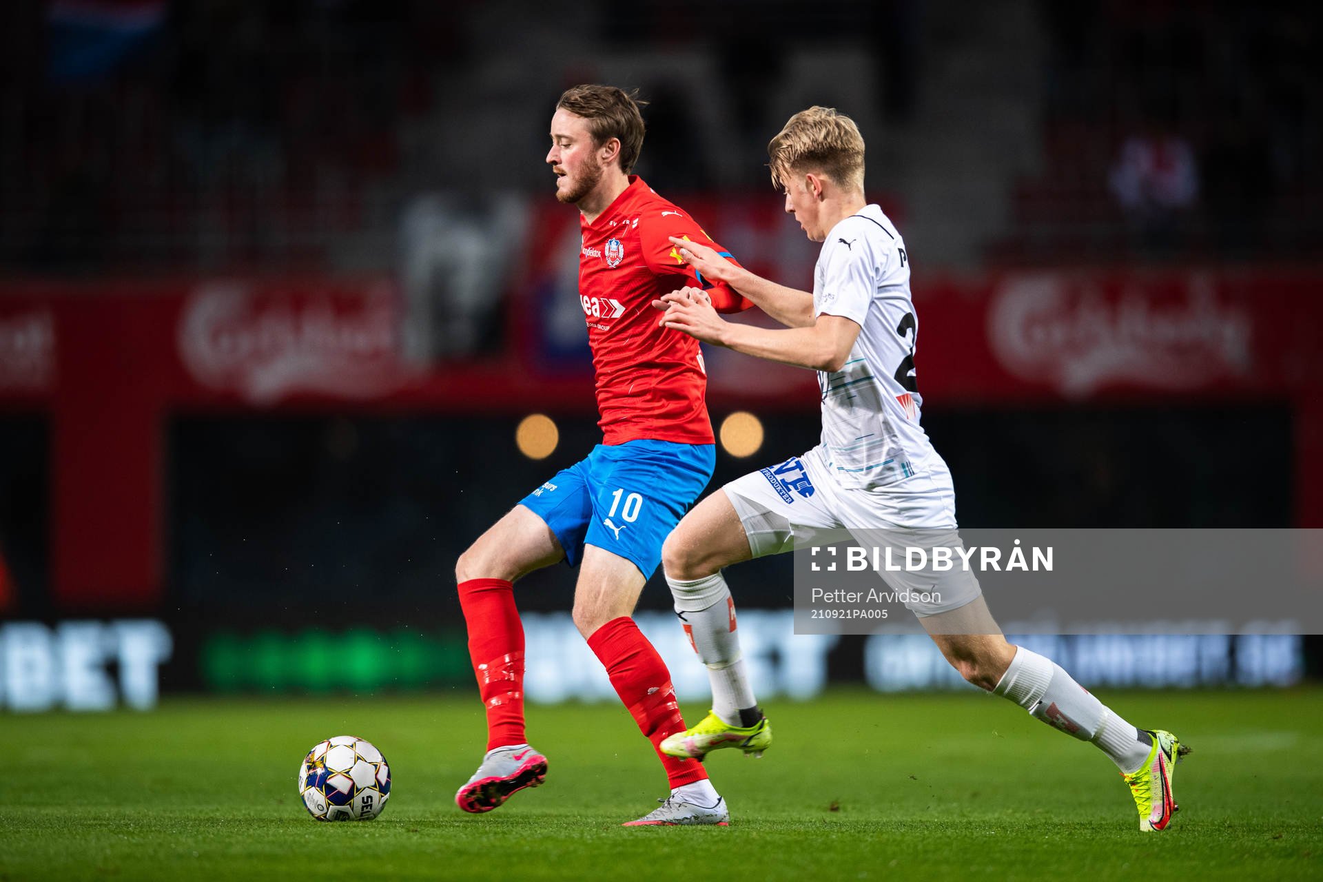 Helsingborgs Rasmus Jönsson och Jönköpings Elias