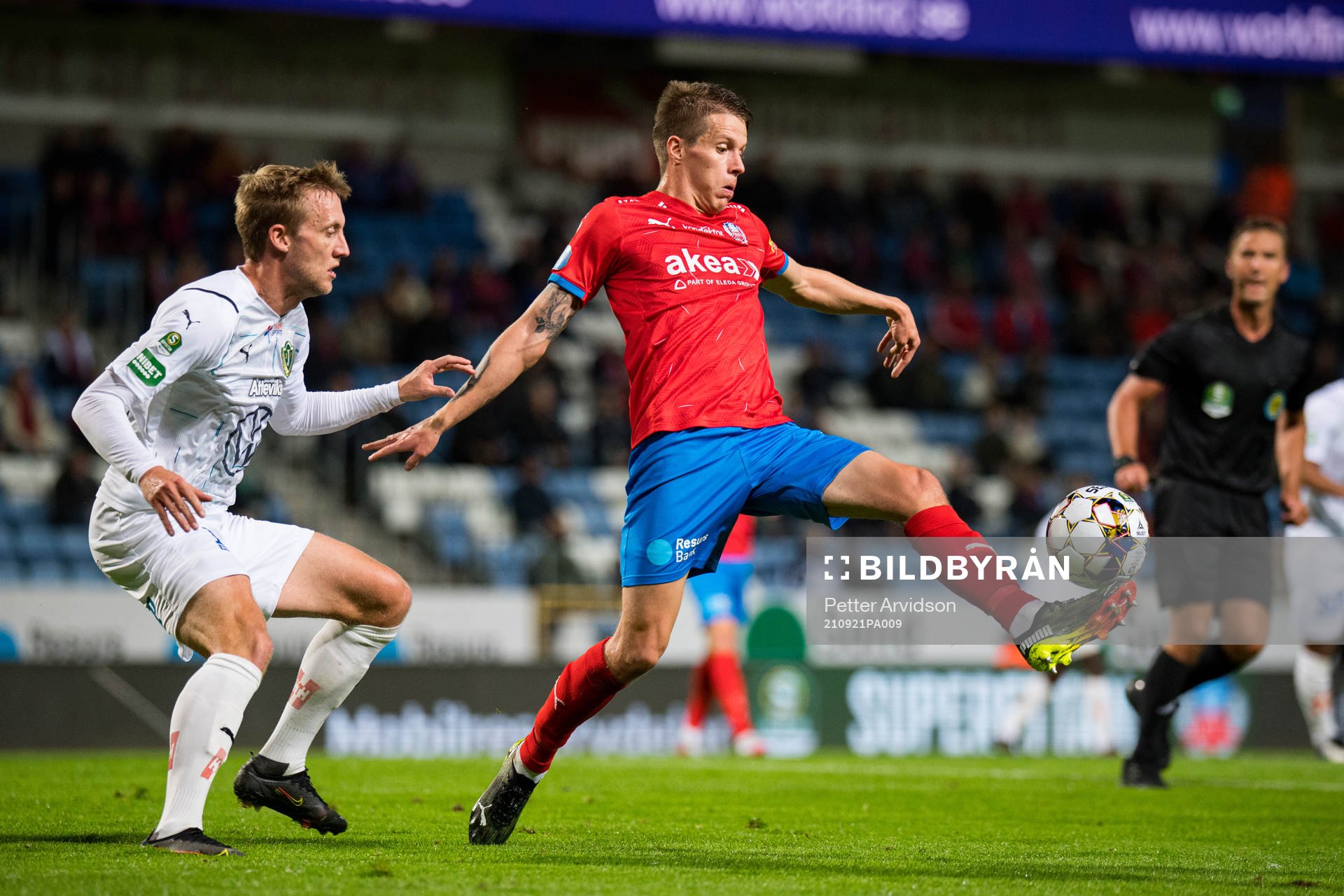 Jönköpings Jesper Svensson och Helsingborgs Bödvar
