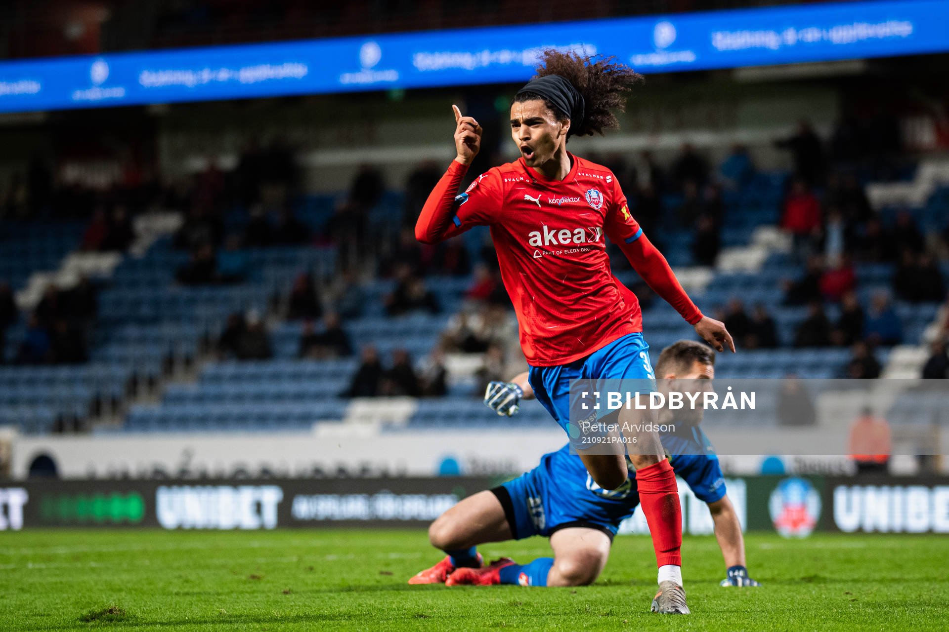 Helsingborgs Adam Kaied jublar