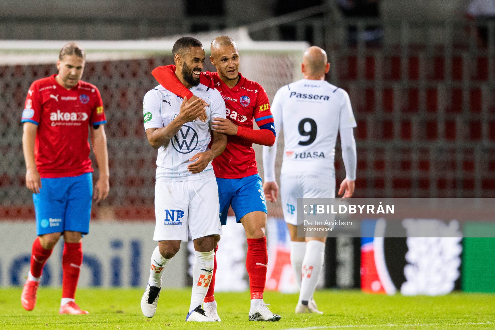 Jönköpings Junes Barny och Helsingborgs Anthony van
