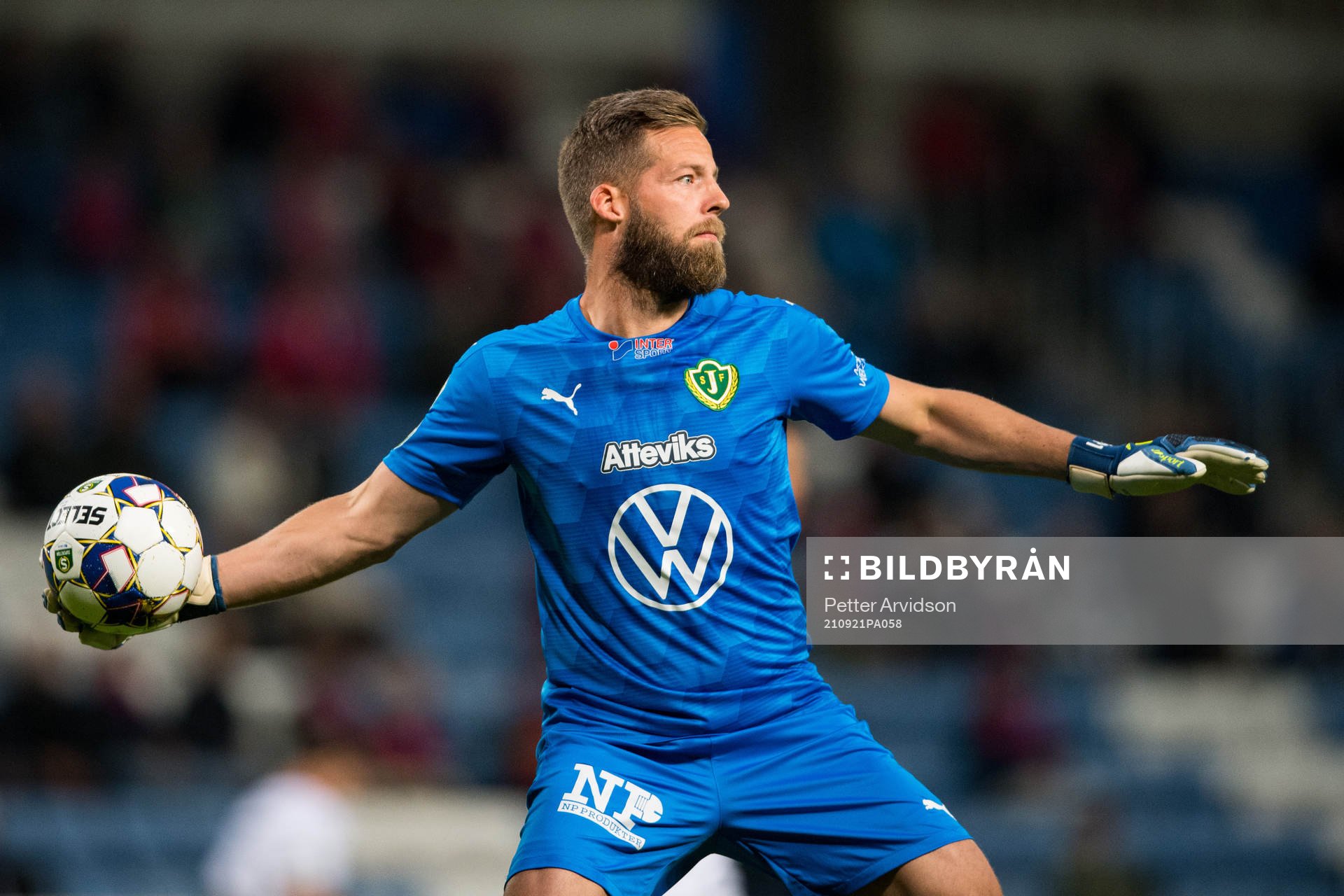 Jönköpings målvakt Frank Pettersson