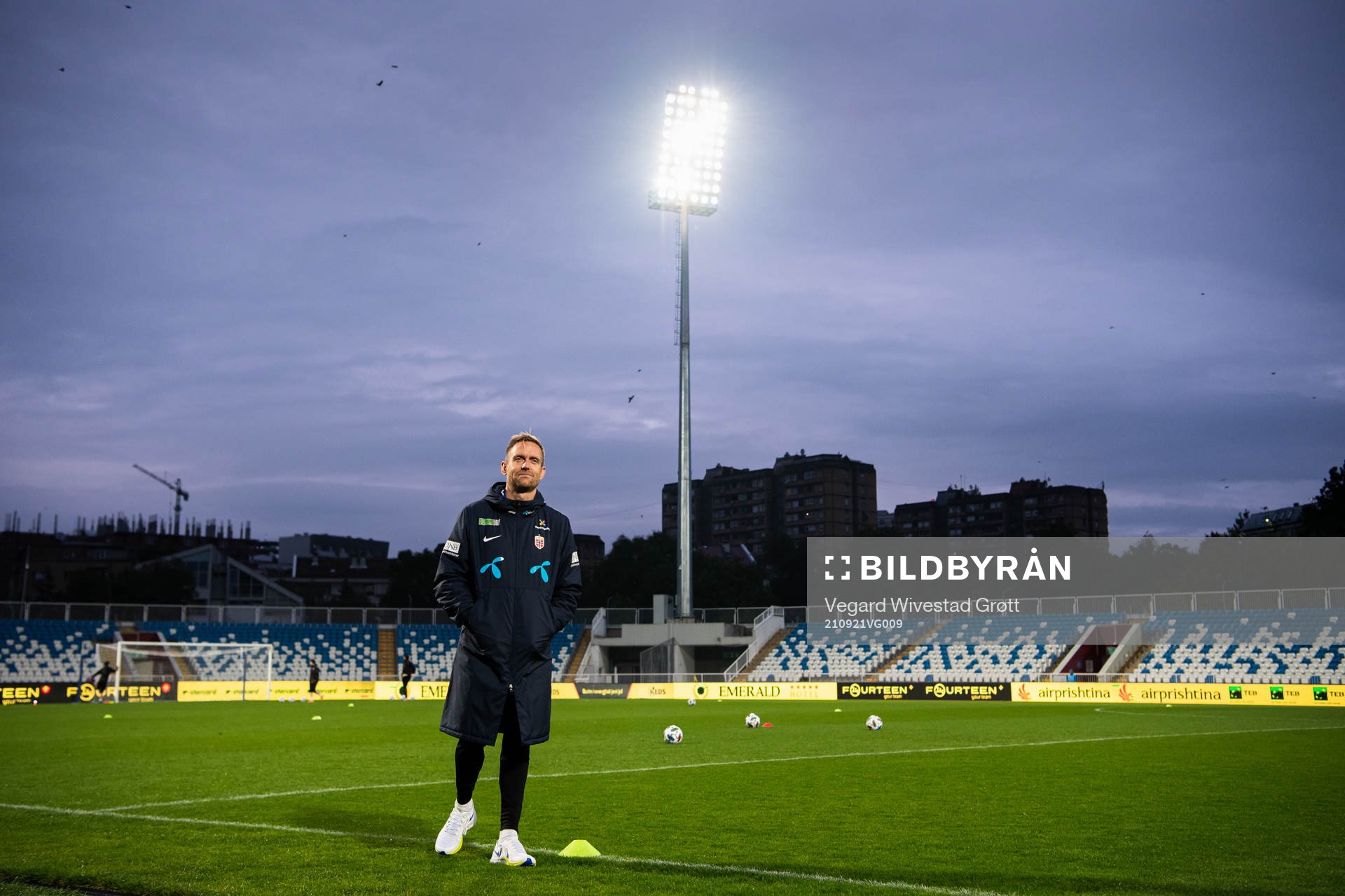 Martin Sjögren, head coach of Norway