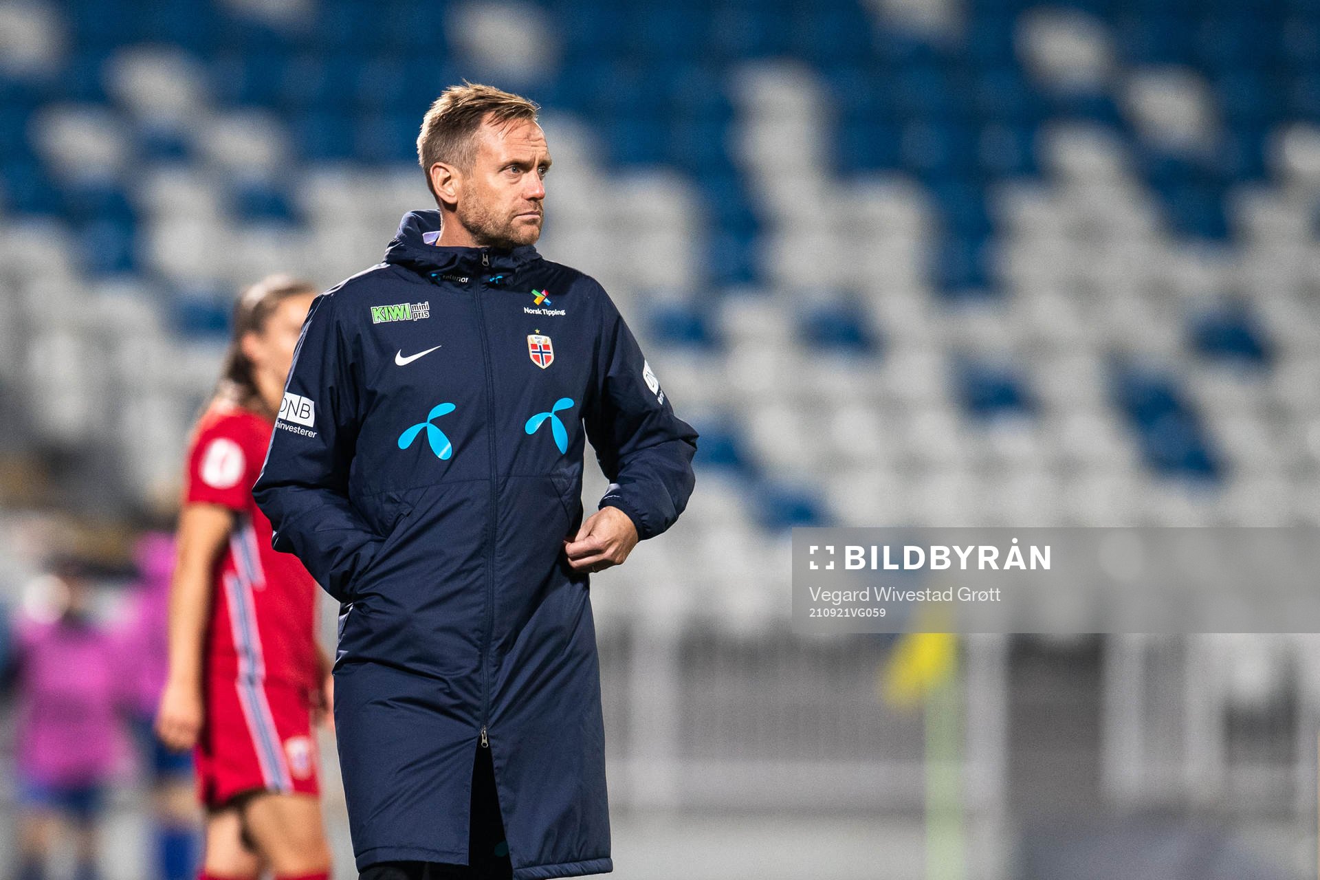 Martin Sjögren, head coach of Norway