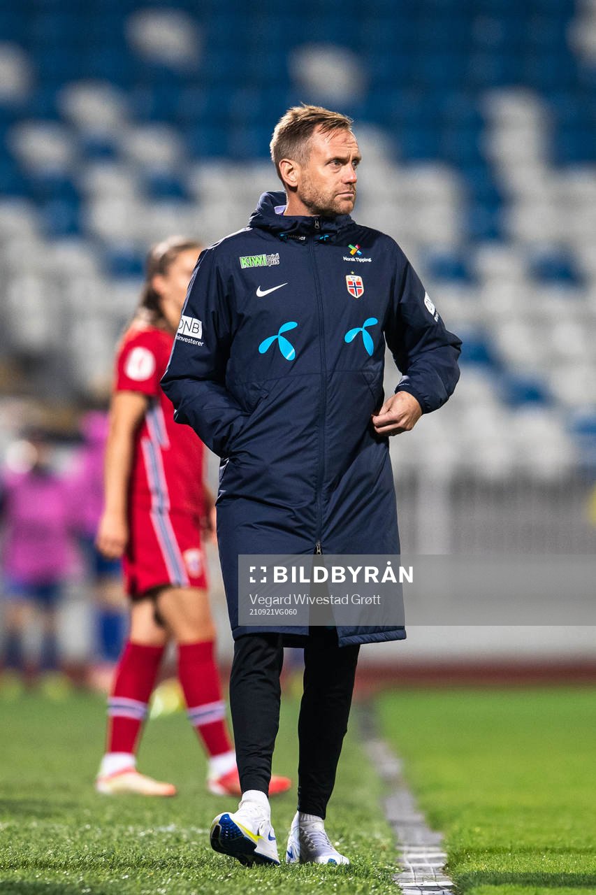 Martin Sjögren, head coach of Norway