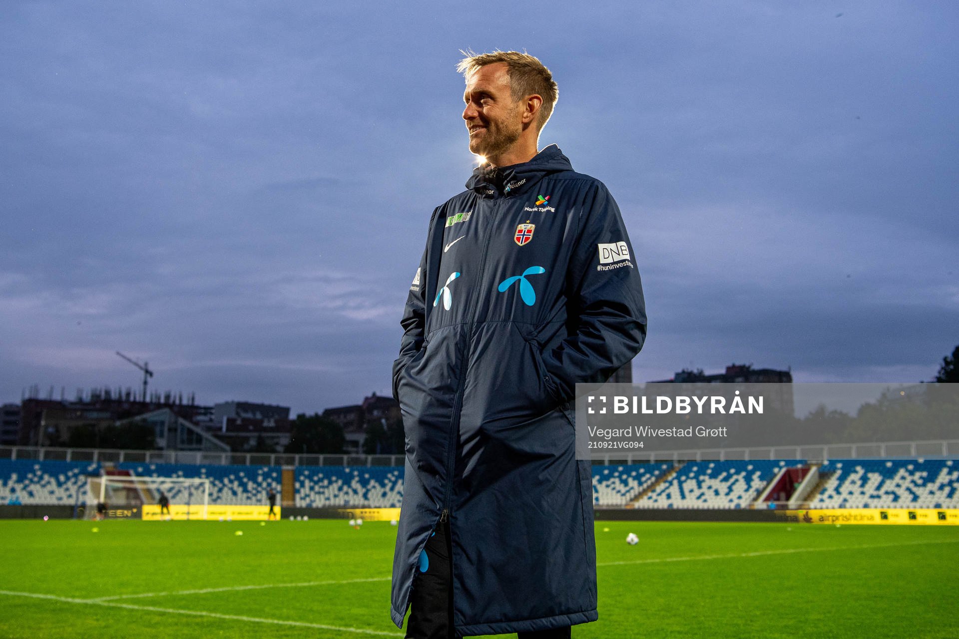 Martin Sjögren, head coach of Norway