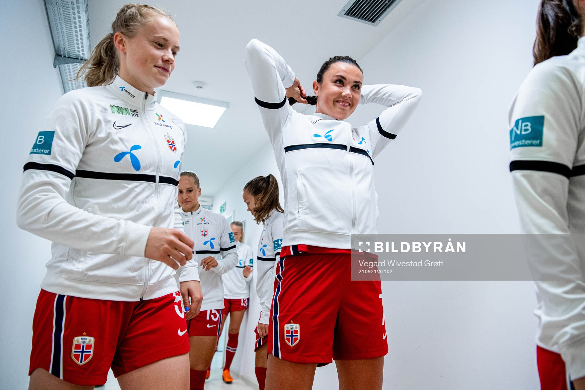 Julie Blakstad and Ingrid Syrstad Engen of Norway