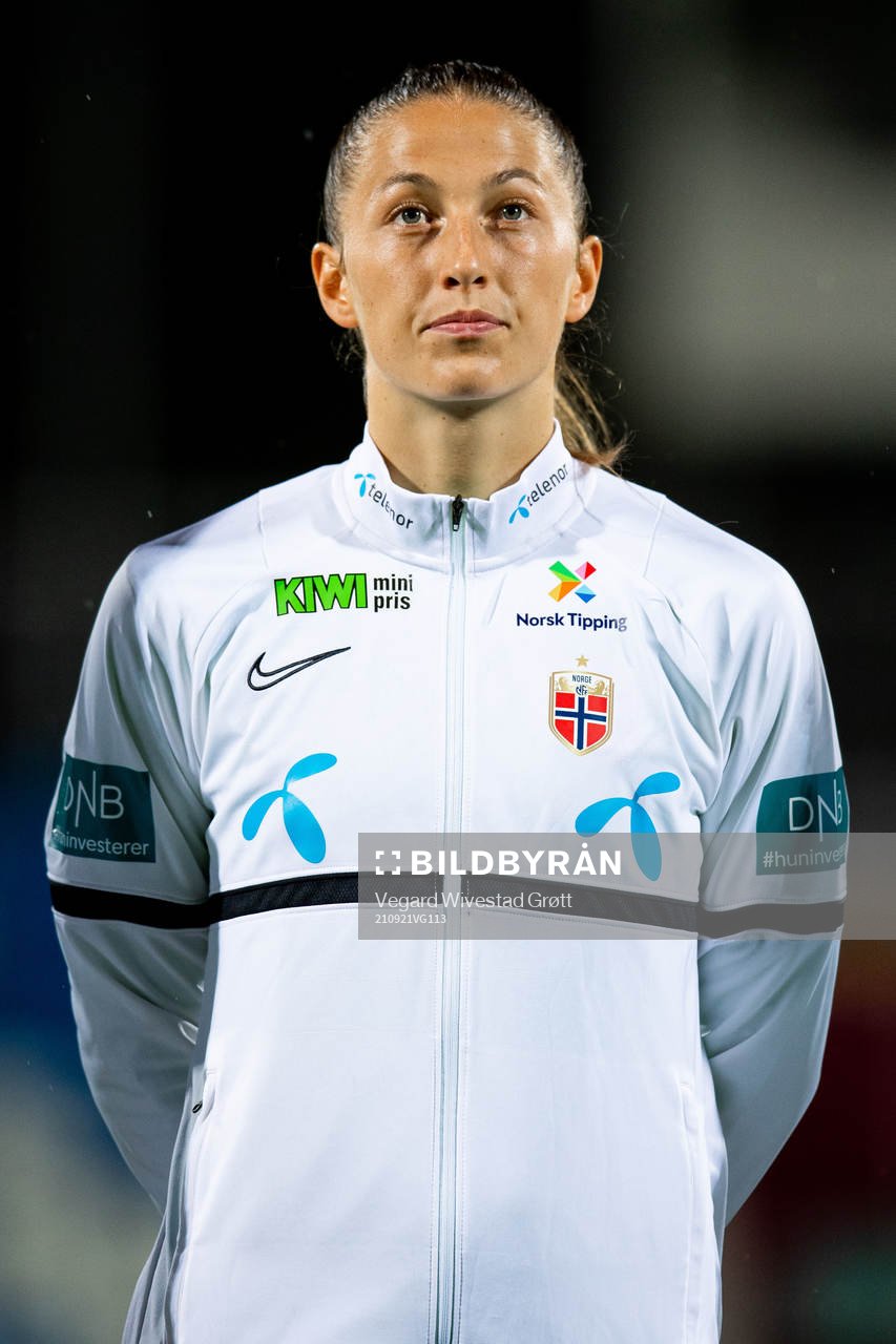Goalkeeper Cecilie Fiskerstrand of Norway