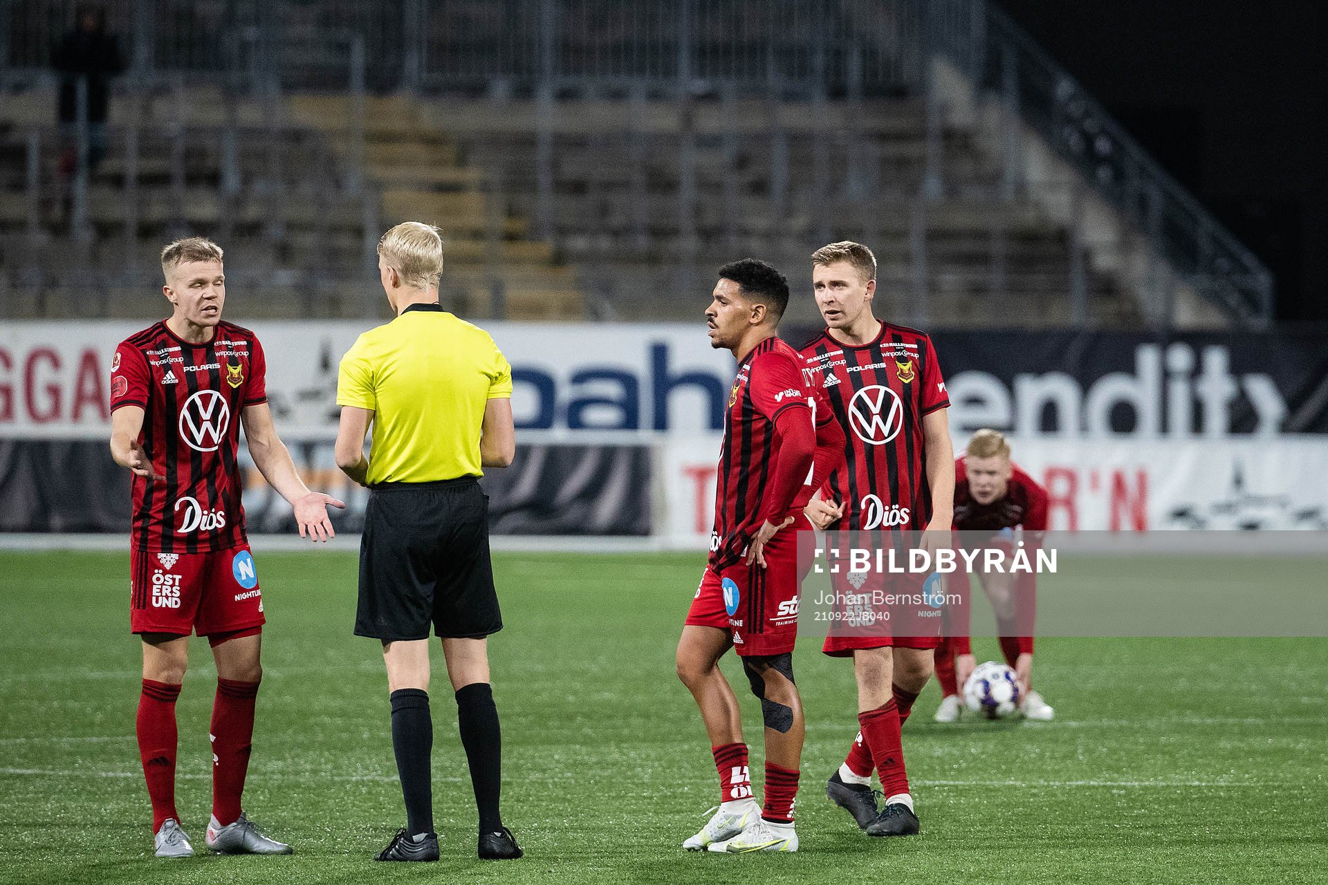 Östersunds spelare deppar