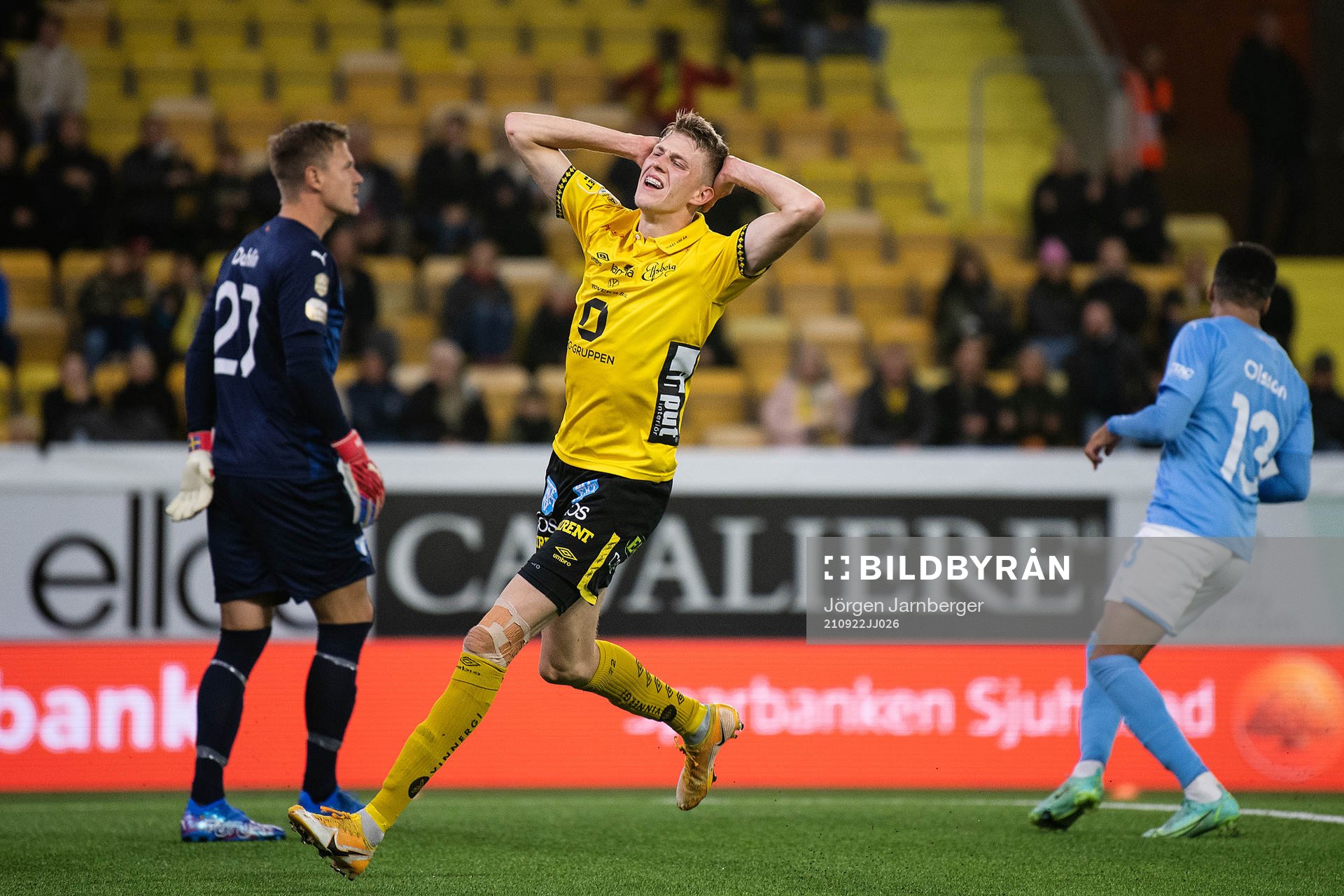 Elfsborgs Alexander Bernhadsson deppar