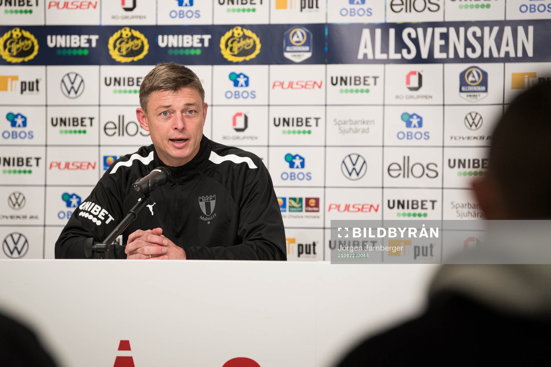 Malmö FFs huvudtränare Jon Dahl Tomasson