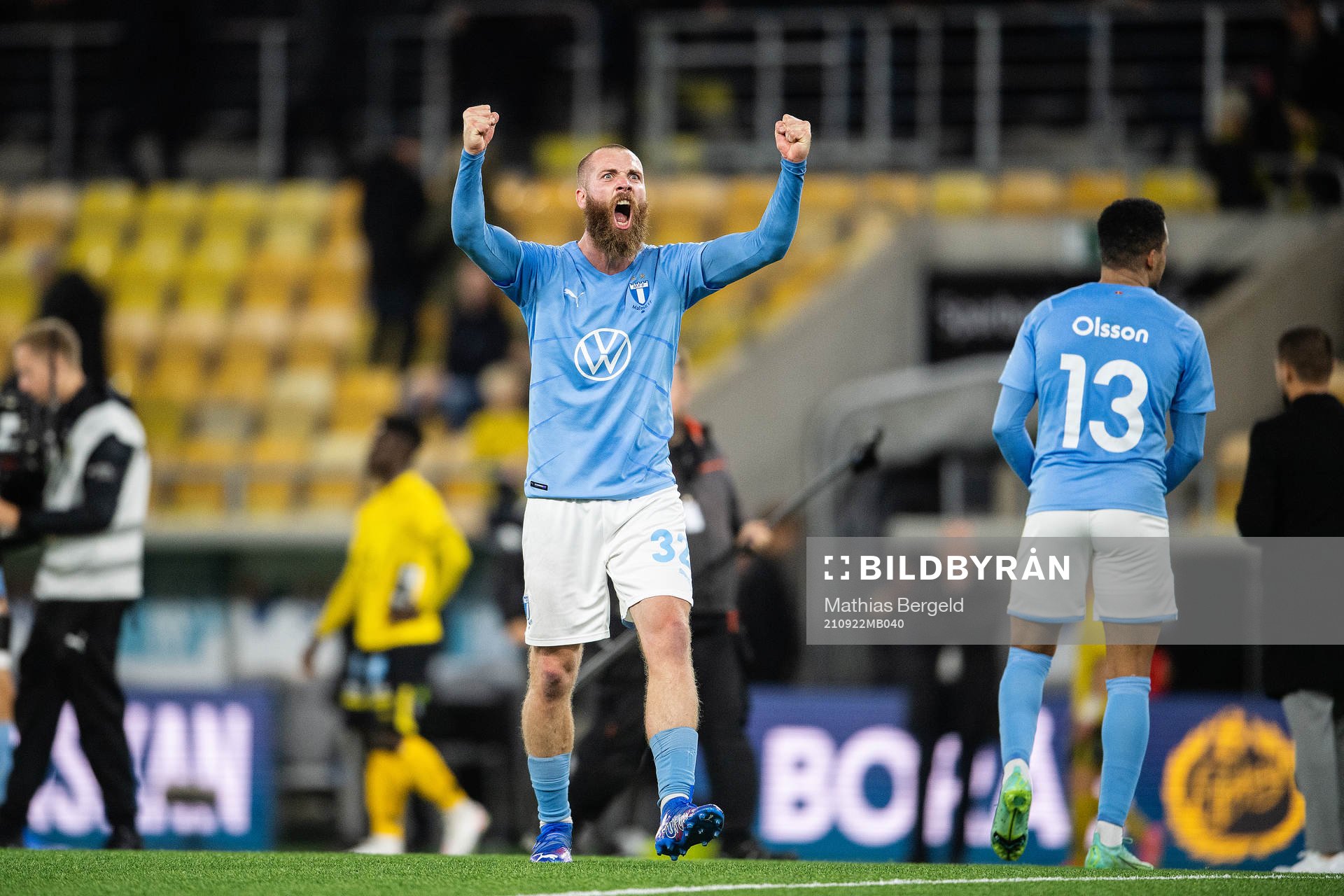 Malmö FFs Jo Inge Berget jublar