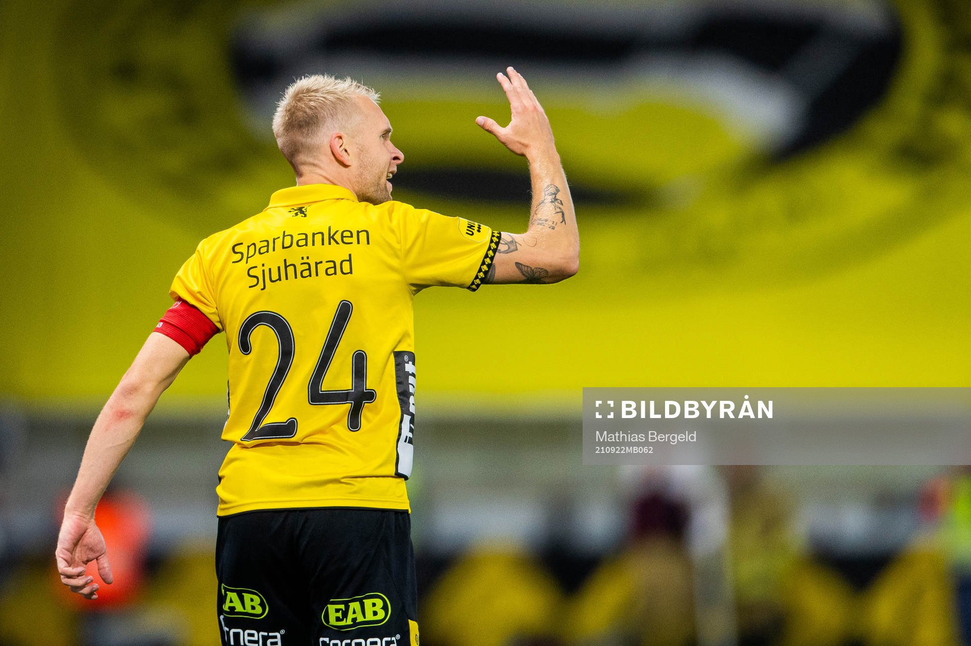 Elfsborgs Johan Larsson reagerar