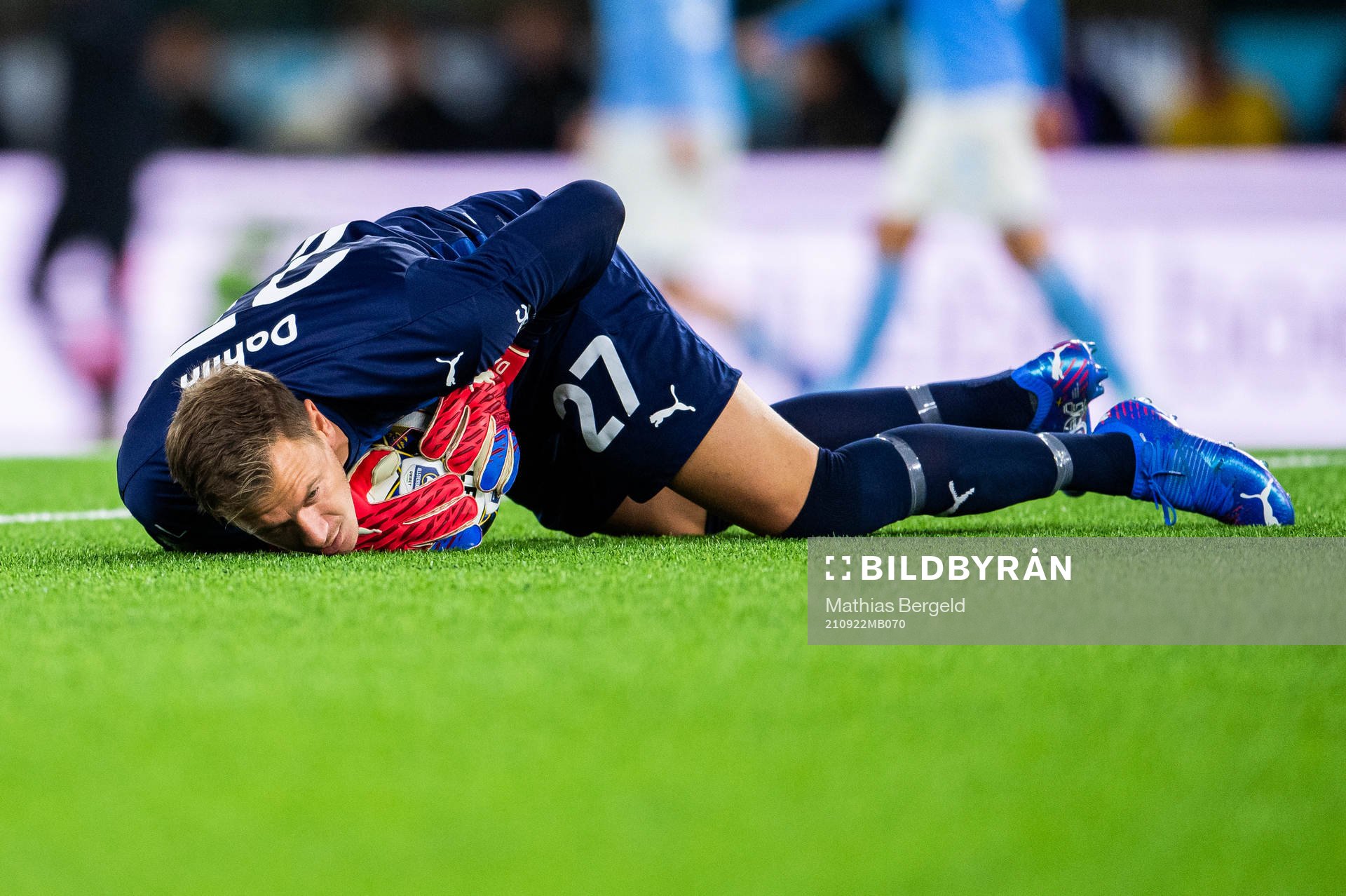 Malmö FFs målvakt Johan Dahlin