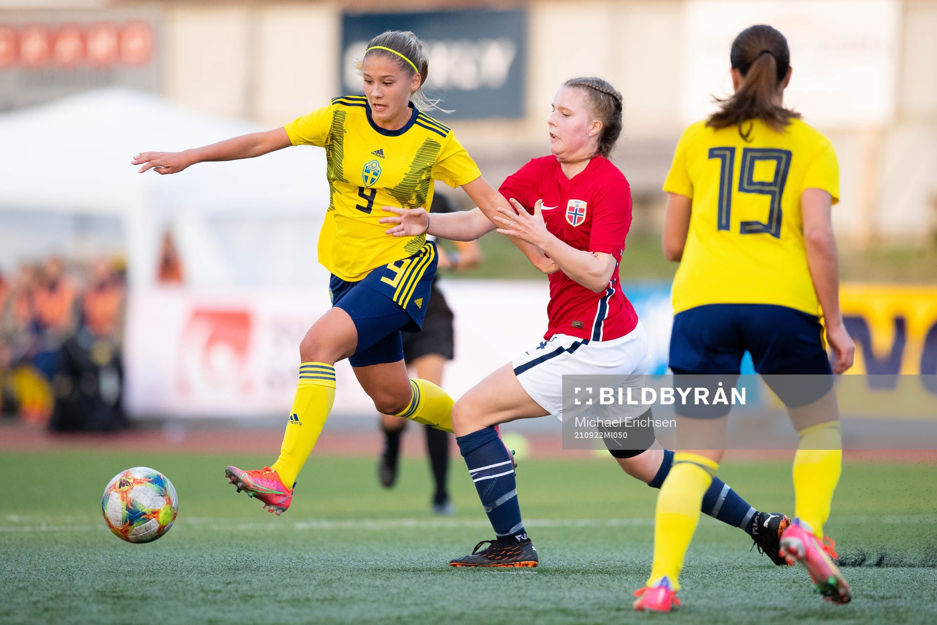 Sveriges Novalie Jensen och Norges Ane Nordby Jörgensen