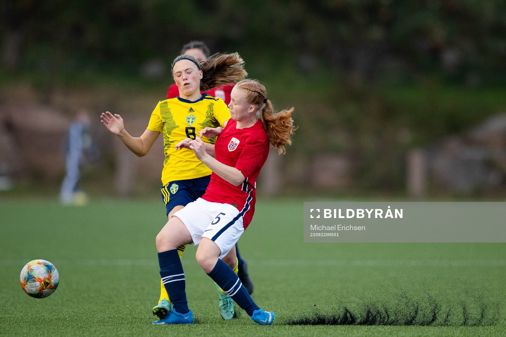 Sveriges Ida Björnberg och Norges Solveig T Slemmen