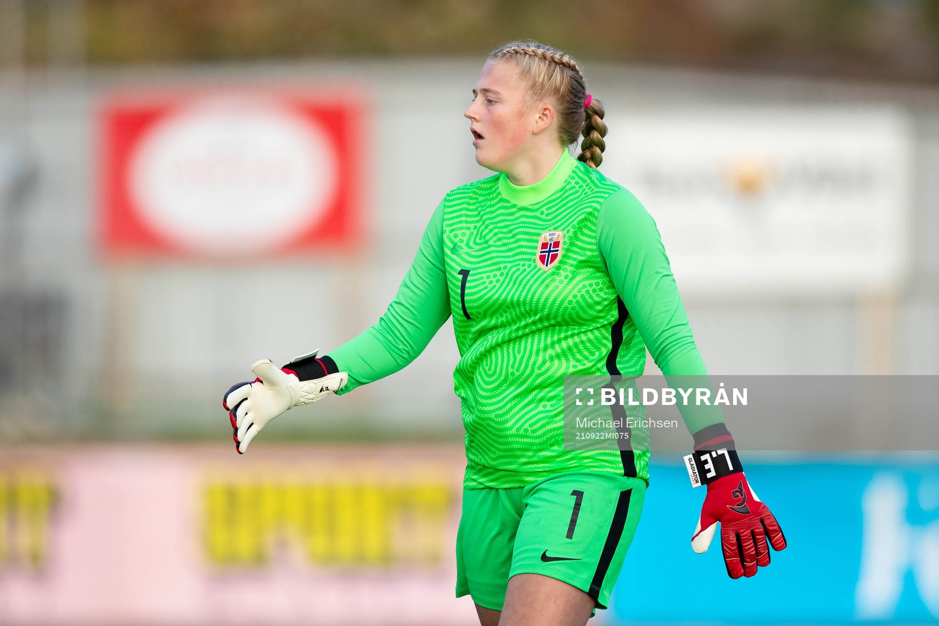 Norges målvakt Lotte Egeland