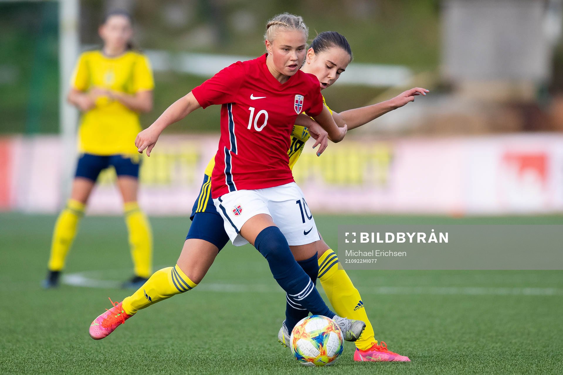 Norges Mathe Berg-Solemdal och Sveriges Matilda Ekblom