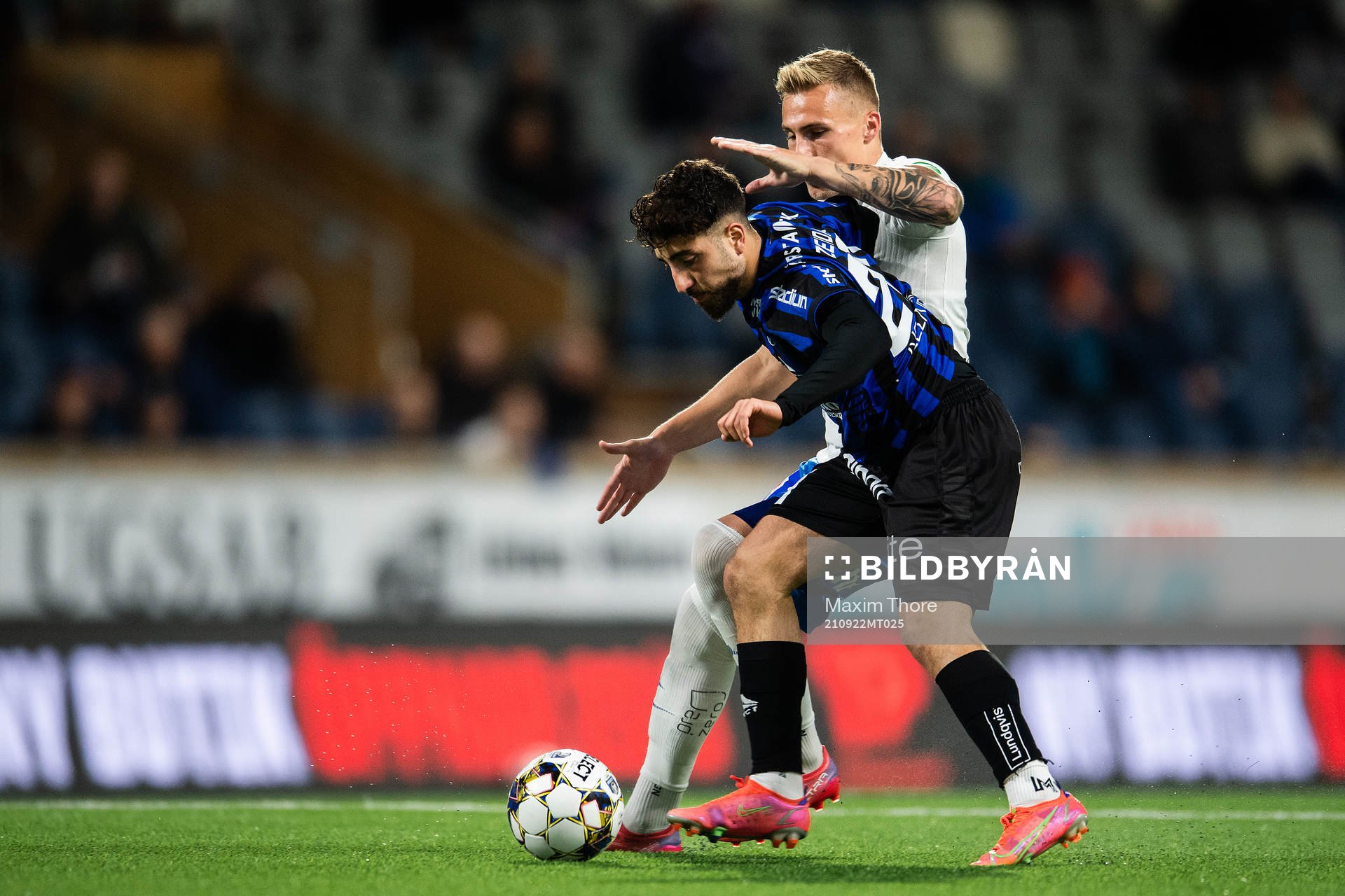 Sirius Moustafa Zeidan och IFK Norrköpings Marco Lund
