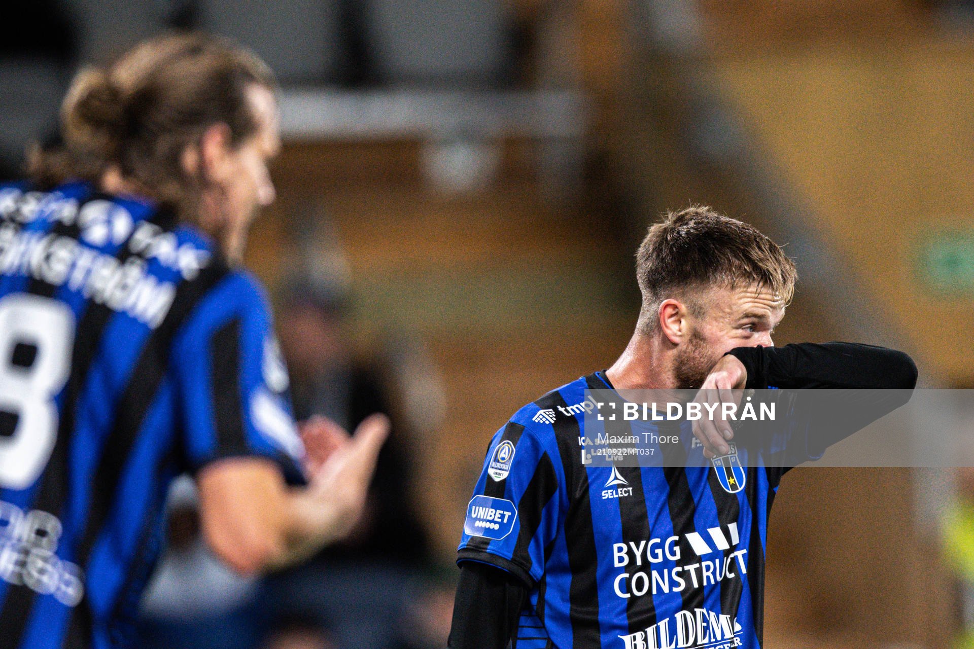 Sirius Dennis Widgren deppar fotbollsmatchen i Allsvenskan