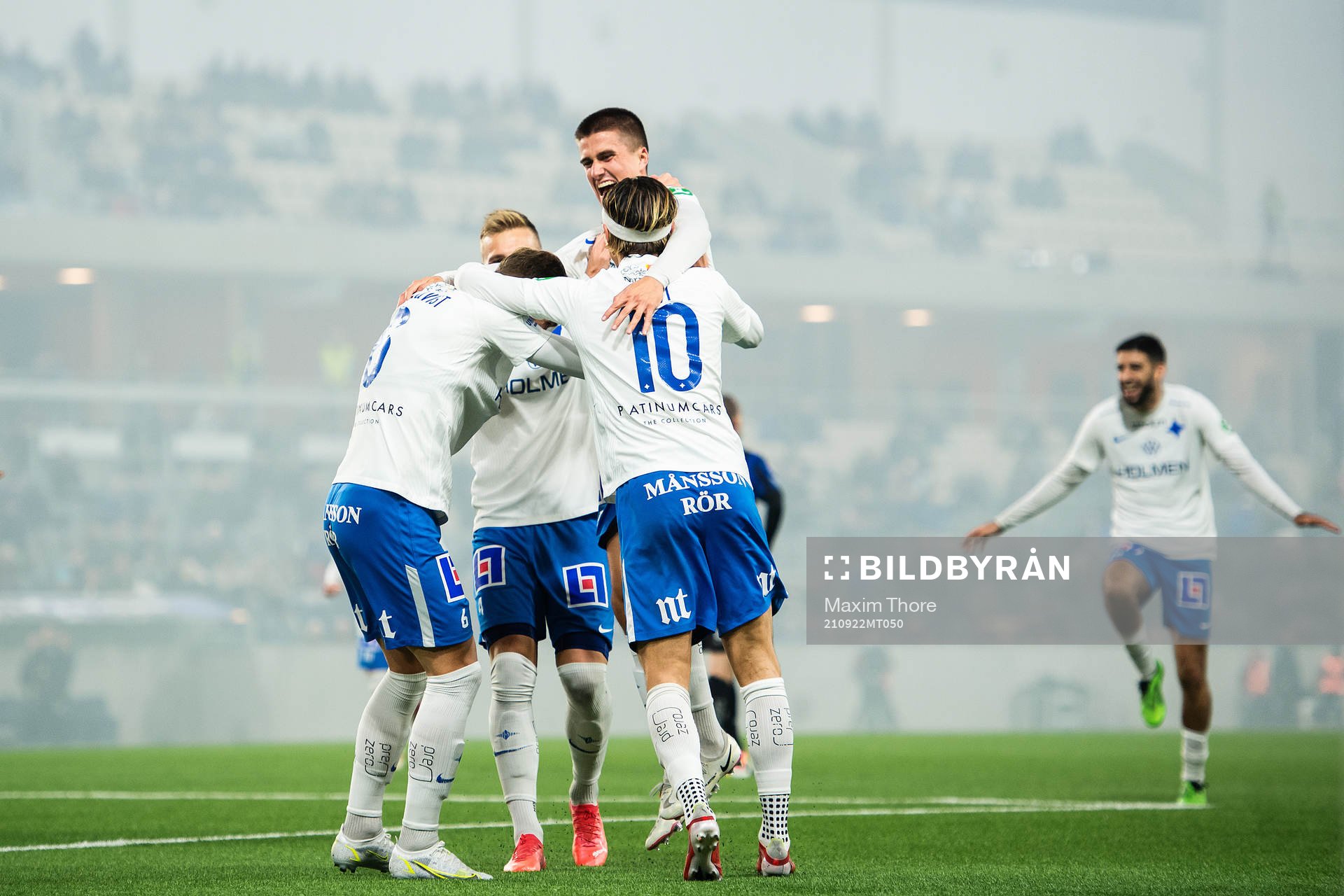 IFK Norrköpings Carl Björk jublar