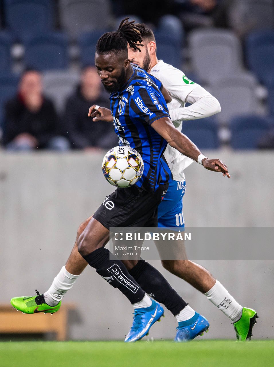 Sirius Joseph Colley och IFK Norrköpings Kristoffer Khazeni