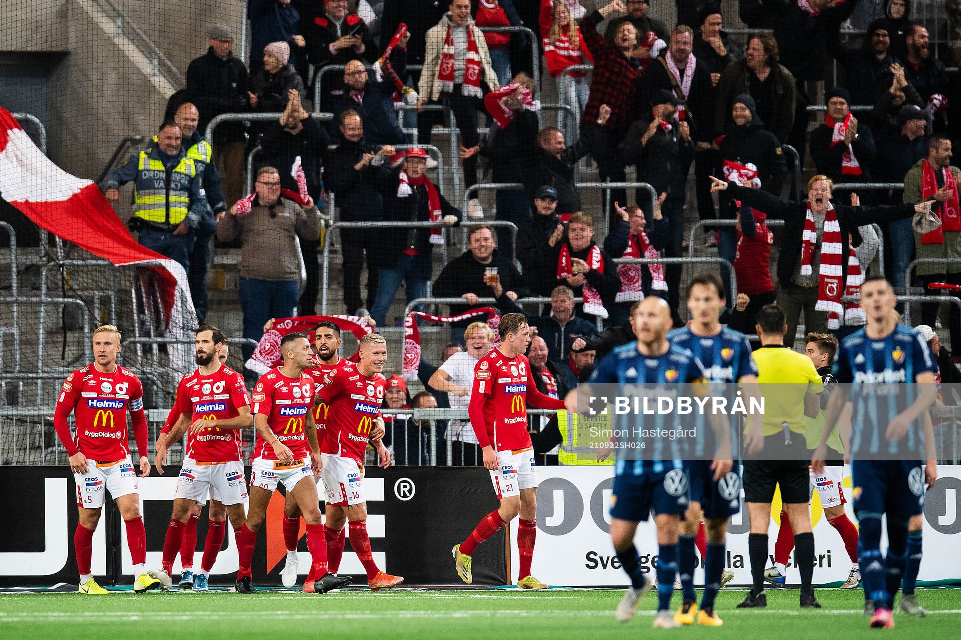 Degerfors Nikola Djurdjic jublar