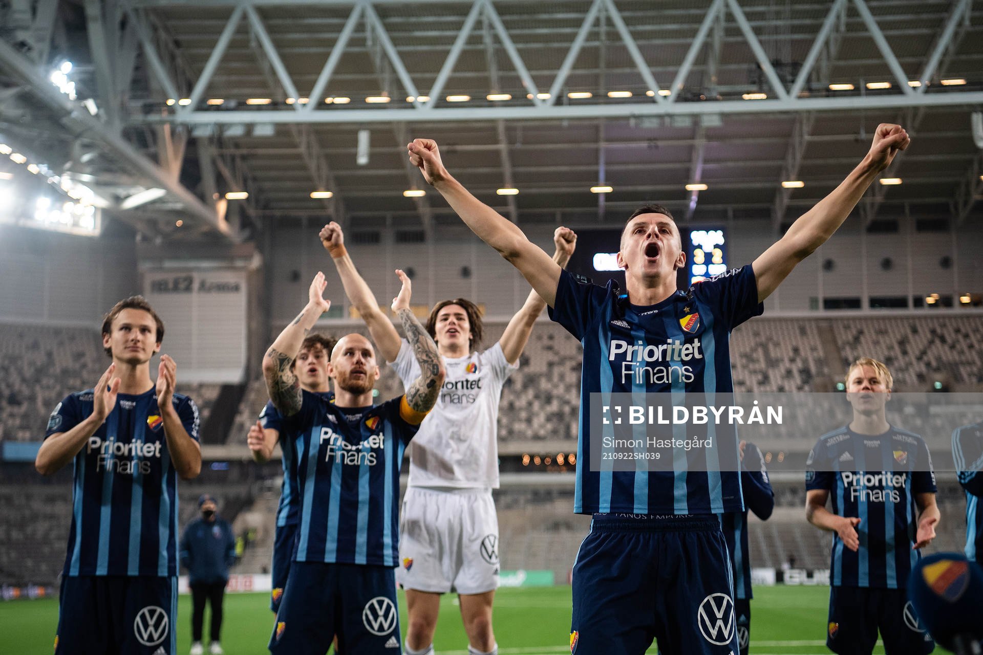Djurgårdens Hjalmar Ekdal, Magnus Eriksson, målvakt Jacob