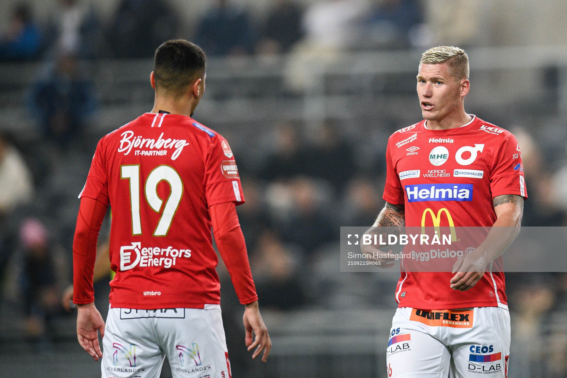 Degerfors Abdelrahman Saidi och Victor Edvardsen