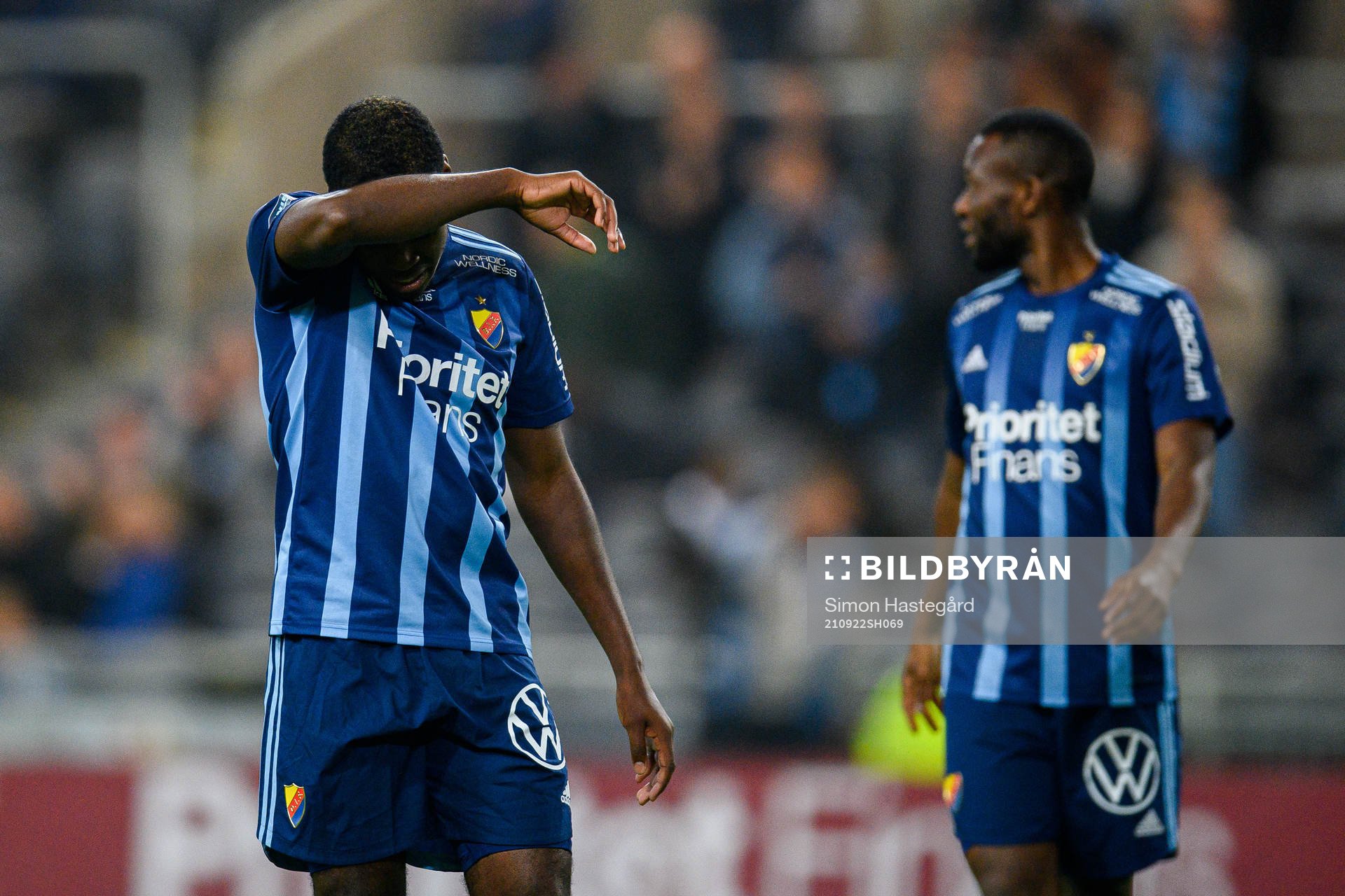Djurgårdens Joel Asoro deppar