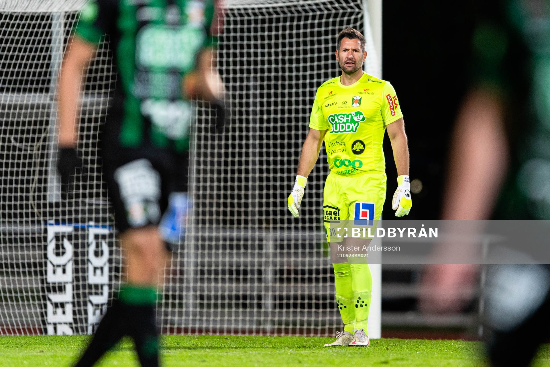 Varbergs målvakt Stojan Lukic