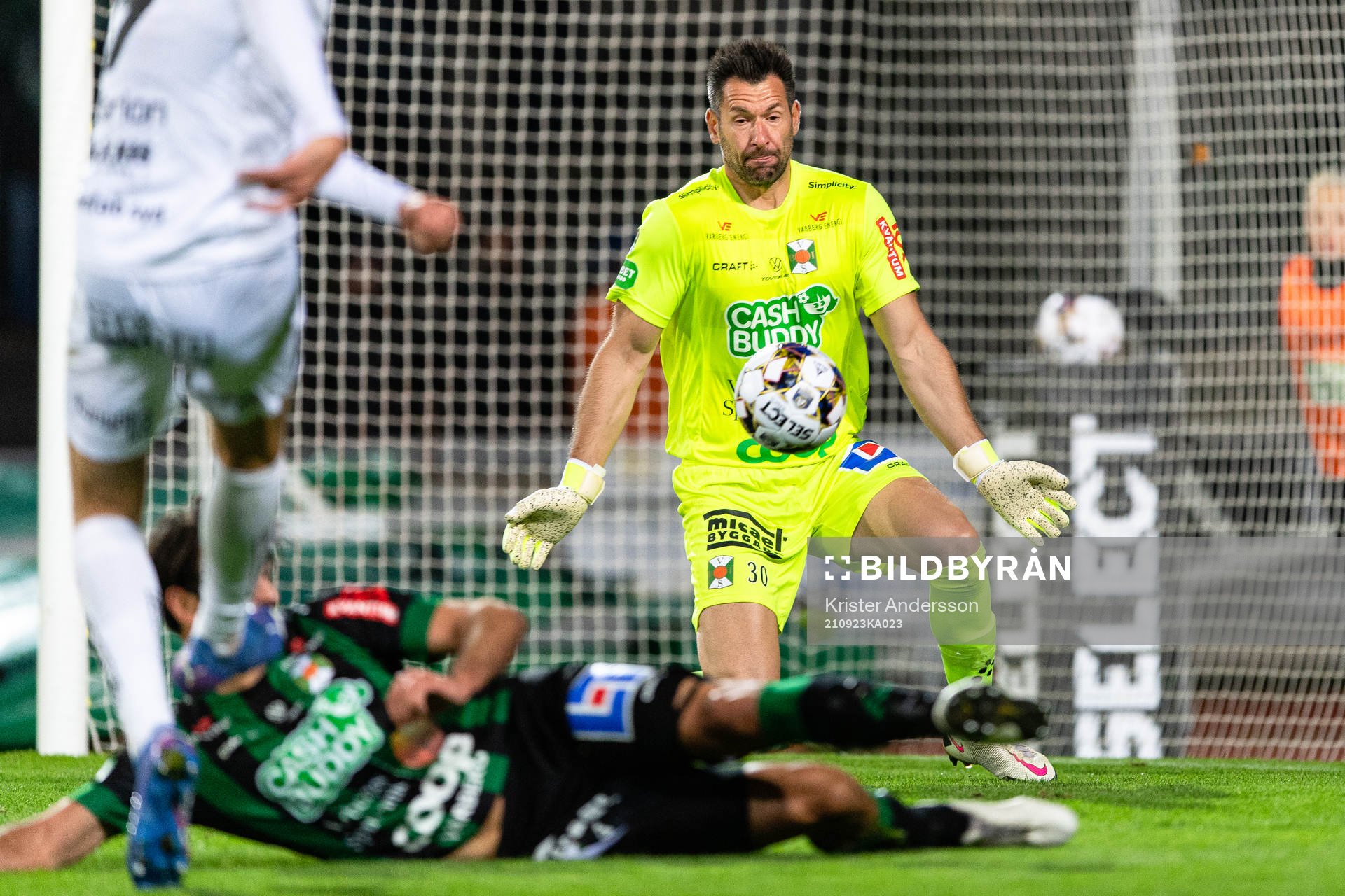Varbergs målvakt Stojan Lukic
