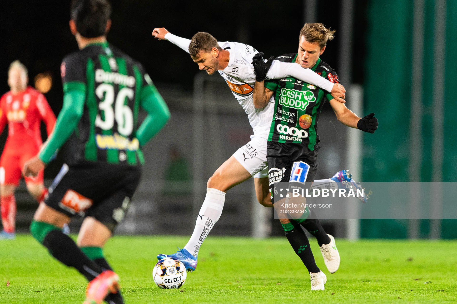 Häckens Johan Hammar och Varbergs Albin Winbo