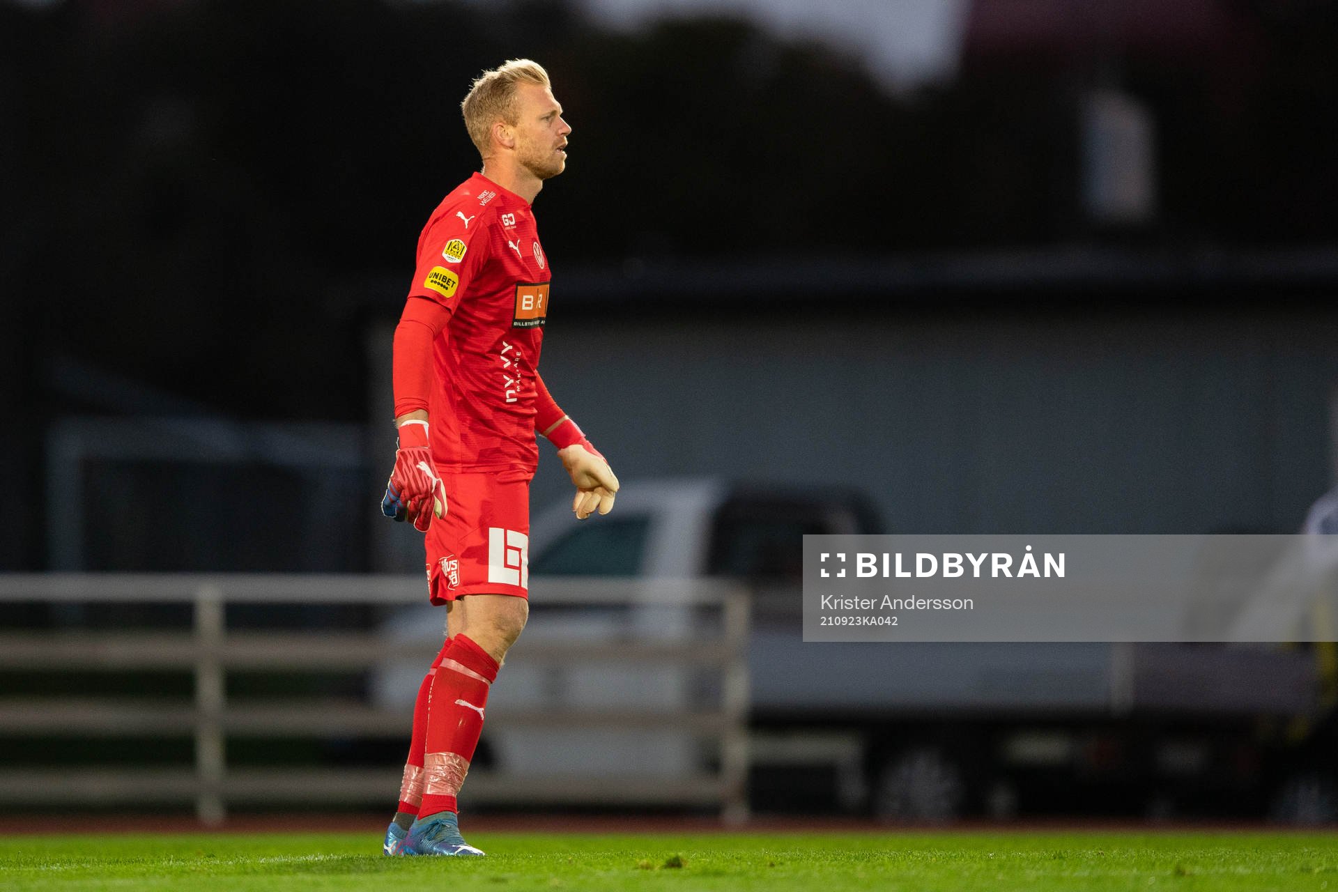 Häckens målvakt Peter Abrahamsson