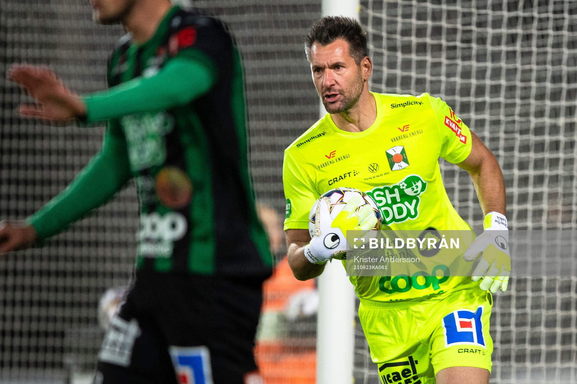 Varbergs målvakt Stojan Lukic