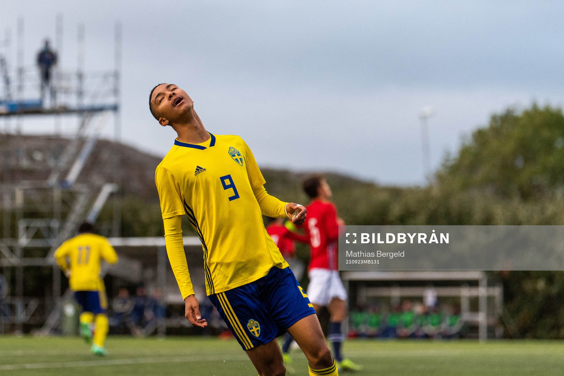 Sveriges Jayson Ezeb deppar