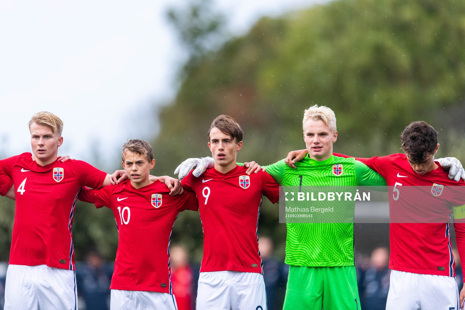 Norges Troy Engseth Nyhammer, Chrisander Sørum, målvakt