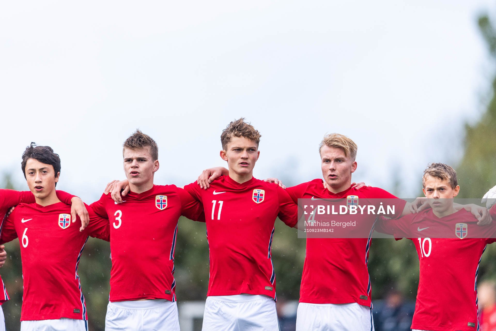 Norges Andreas Heredia Randen, Anders Rønne Børset,