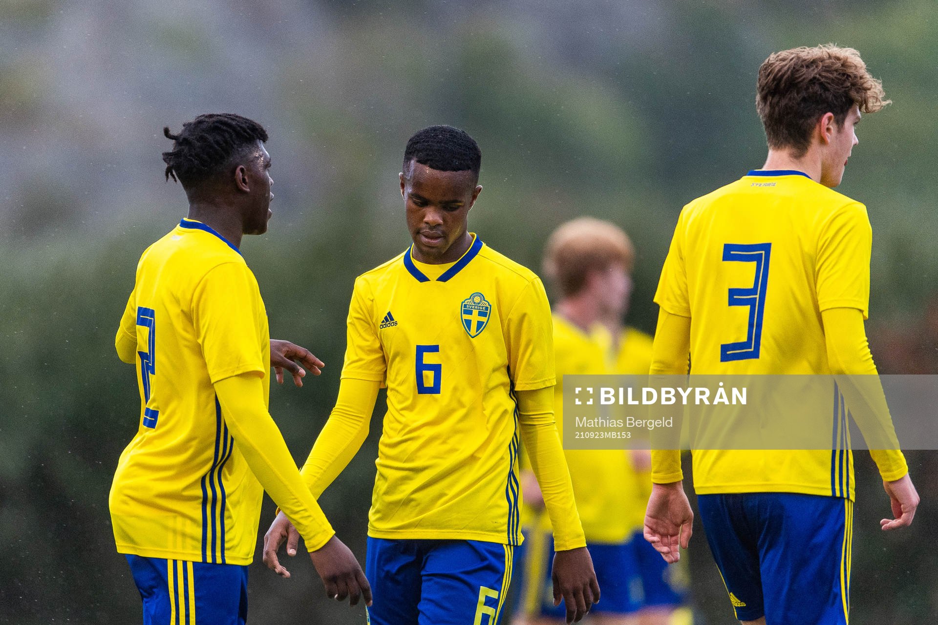 Sveriges William Rashidi och Abdirazak Mohamed Abdi