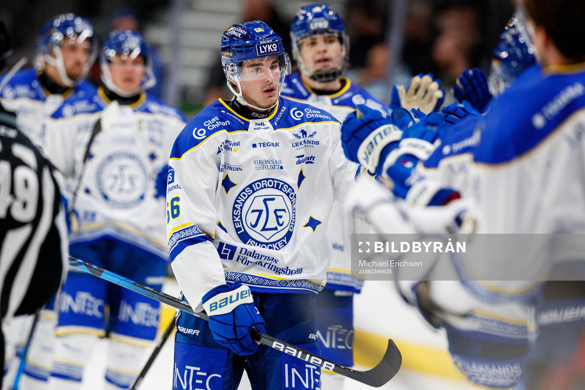 Leksands Nils Åman jublar