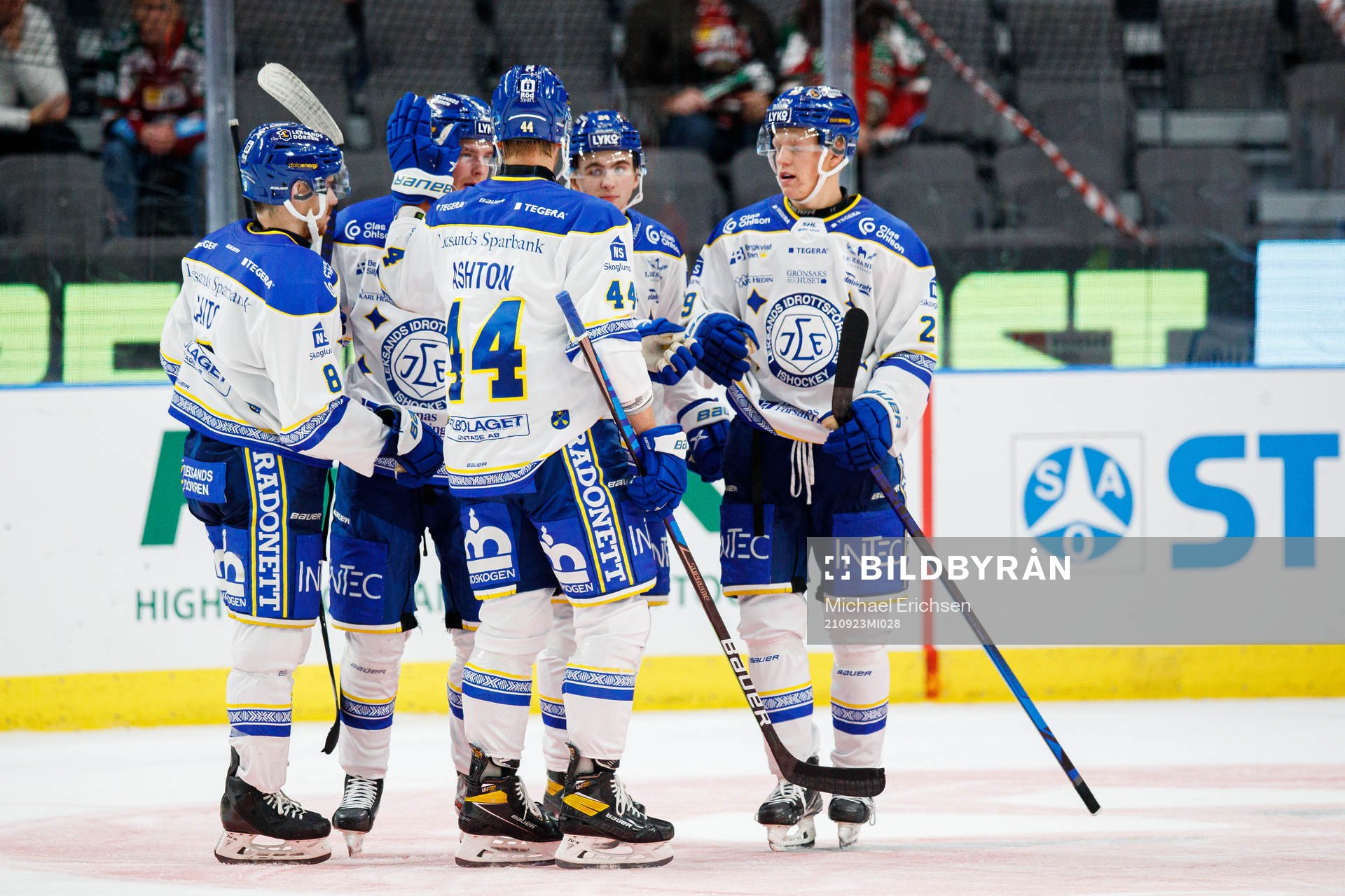Leksands Matt Caito, Carter Ashton , Isak Rosén och Emil