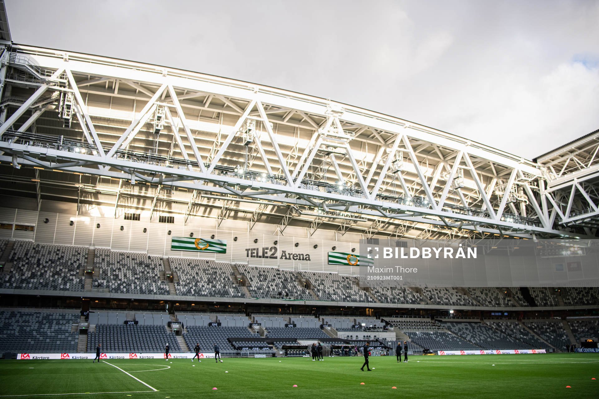 Interiör av Tele2 Arena