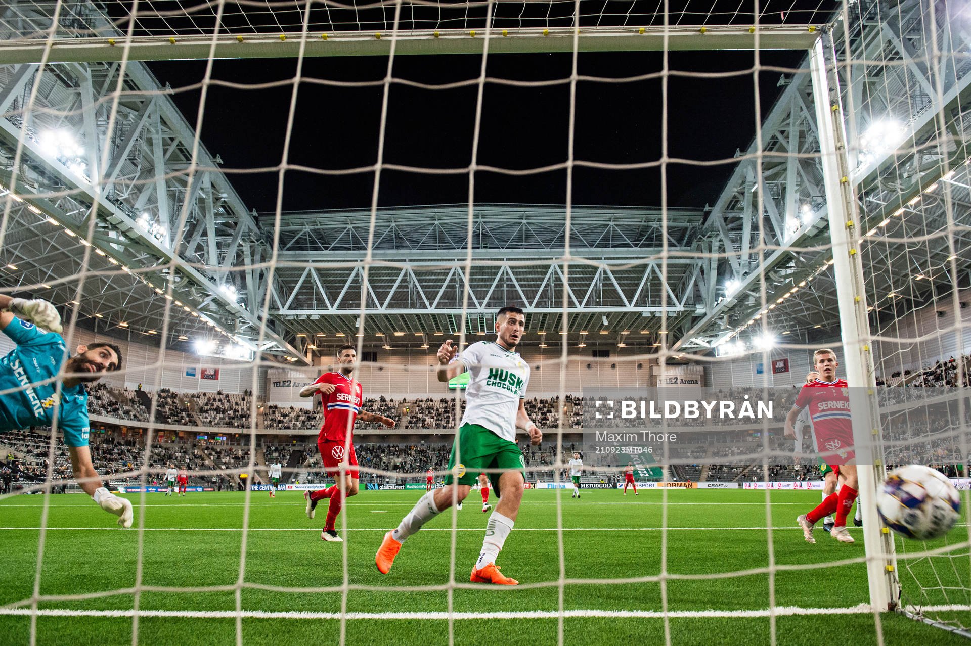 IFK Göteborgs målvakt Ioannis Anestis och Hammarbys