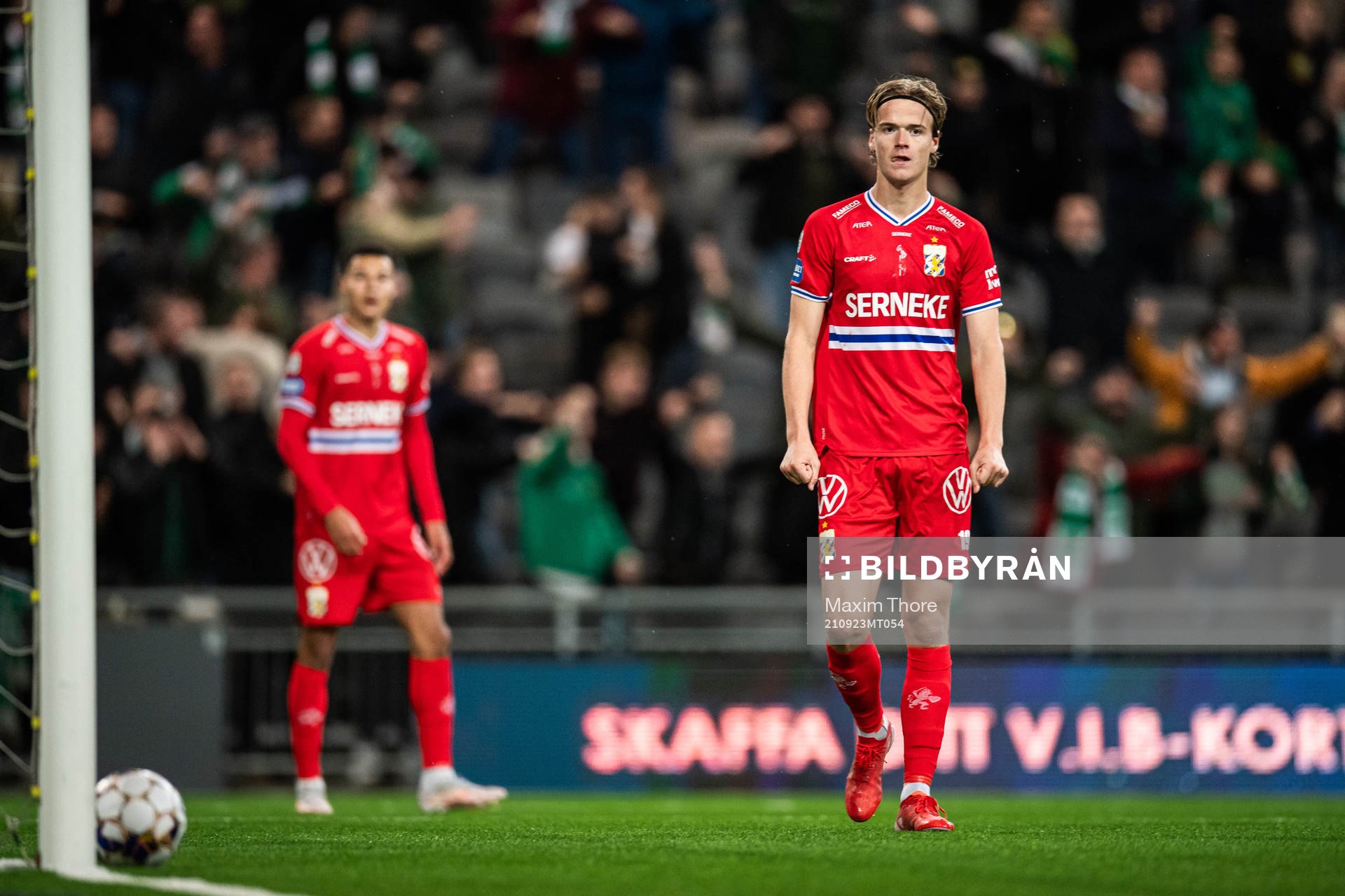 IFK Göteborgs August Erlingmark deppar