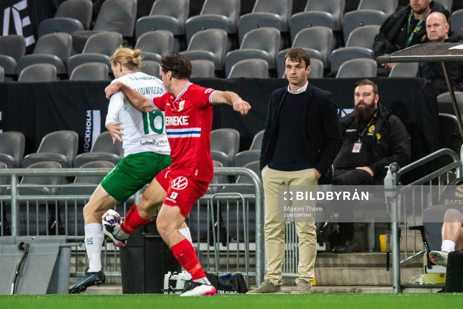 Hammarbys tränare Milos Milojevic