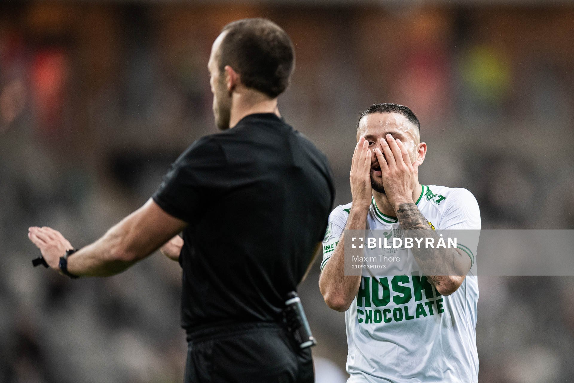 Hammarbys Mohanad Jeahze reagerar på domslut