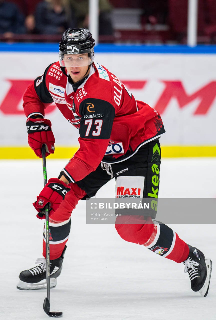 Malmö Redhawks Adam Ollas Mattsson