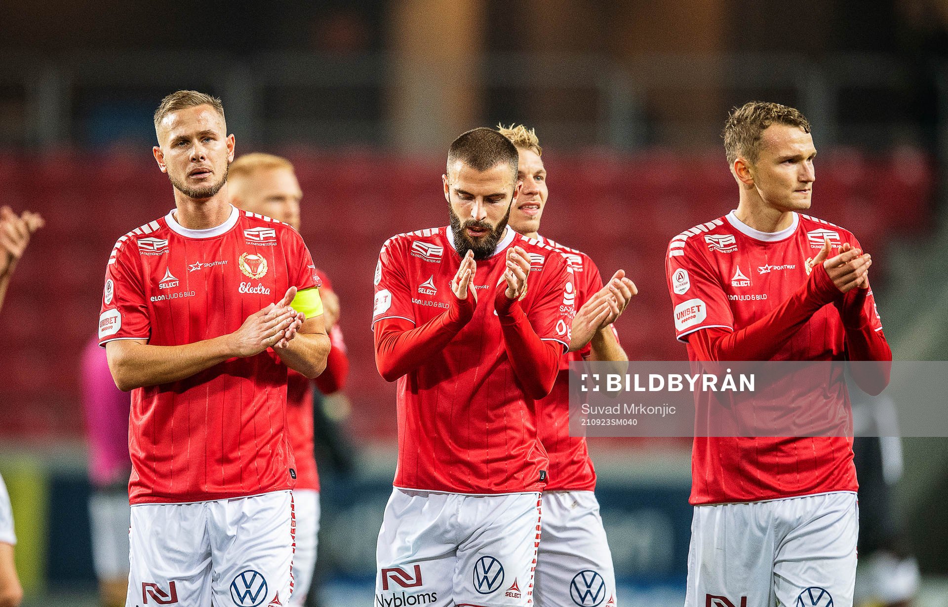 Kalmars Erik Israelsson, Filip Sachpekidis och Piotr